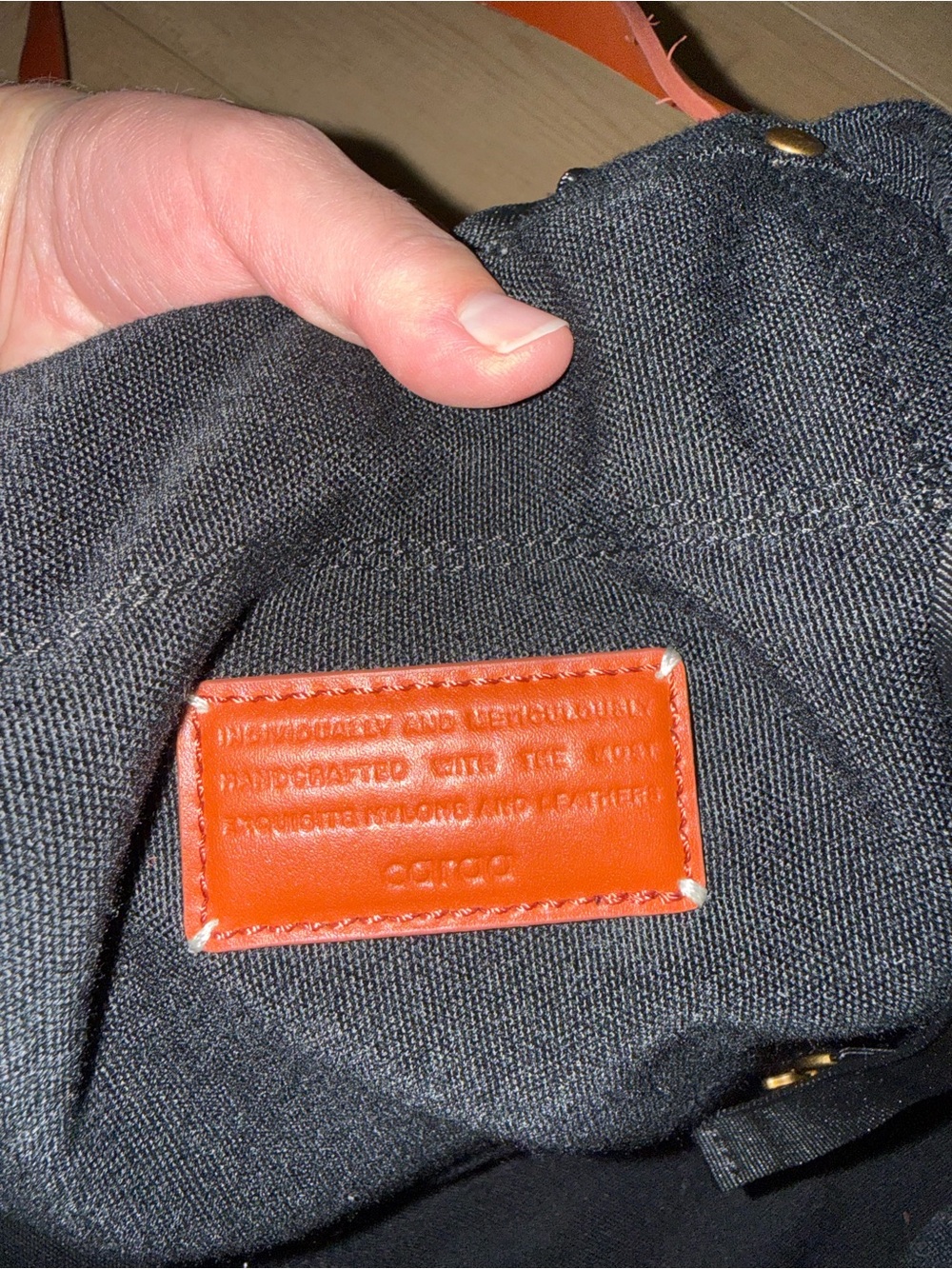 caraa Market Tote in Black - Picture 8 of 13